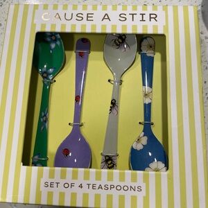 NEW Anthropologie cause a stir set of spoons
